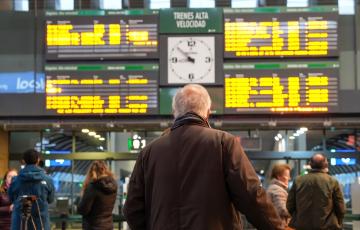 Estación de trenes. EP