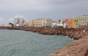 Imagen del Campo del Sur en la capital gaditana