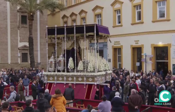 Palcos en la plaza de la Catedral 