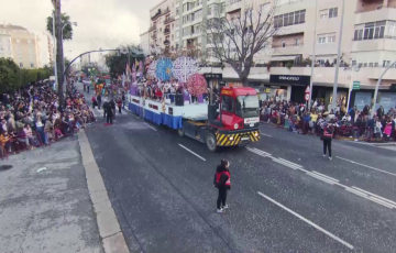 Imagen de la cabalgata a la altura de Varela en 2025