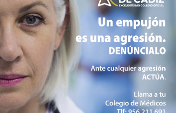 Cartel difundido por parte de la institución médica 