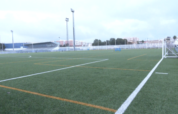 Campo de fútbol en la capital gaditana