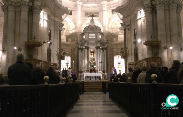 Un momento de la ceremonia en el templo catedralicio el pasado martes