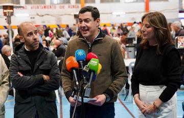 Los vecinos de Grazalema llevan desalojados desde el pasado 5 de febrero por los daños provocados por las fuertes lluvias. 