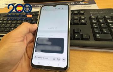 Imagen de bloqueo de cuenta bancaria.