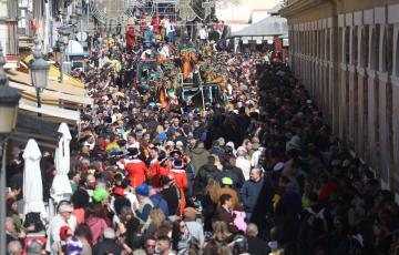 Imágenes del Carrusel de Coros del Carnaval de Cádiz. A 15 de febrero de 2026 en Cádiz,