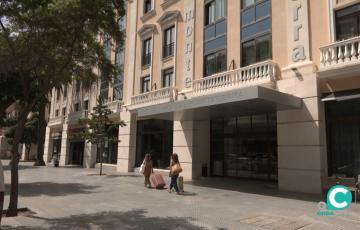 Uno de los hoteles de la ciudad de Cádiz. 