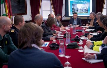 Reunion entre todas las partes de este lunes en el Ayuntamiento de Cádiz