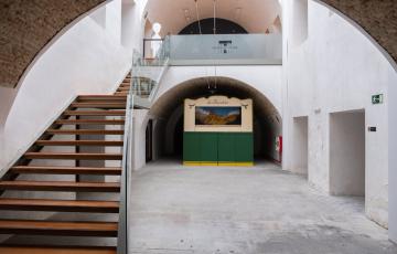 Algunos de los espacios actuales del edificio