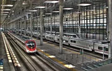 Estación de tren de Cádiz capital en una imagen de archivo.