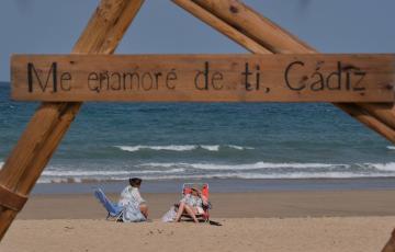 Una playa de Cádiz, en una imagen de archivo. 