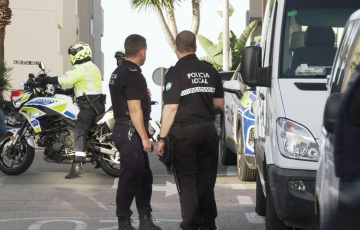 Agentes de la Polcía Local en una imagen de archivo