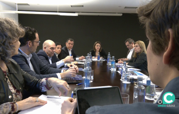 Imagen del encuentro de trabajo celebrado este viernes