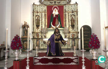 La imagen en el antiguo templo del convento capuchino en una veneración que no se celebraba desde el año 2022