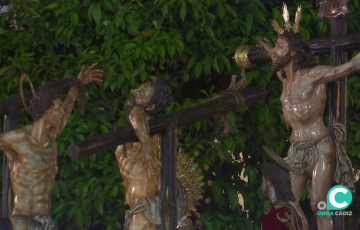 El paso del Perdón por el Palillero en la Semana Santa de 2025