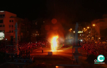 Numeroso público acudió al novedoso escenario del acto el pasado domingo