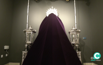 Detalle de parte del estreno de la cofradía de Santo Domingo para la próxima Semana Santa