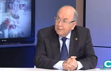 Martín José García, en una entrevista en el programa El Mirador de Cuaresma en el año 2017. 