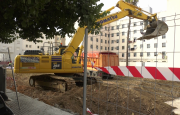 Obras para viviendas el Cerro del Moro