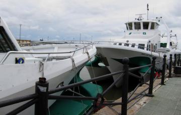 La conexiñon marítima con el Puerto de Santa María continúa activa 