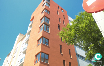 Imagen del edificio energéticamente eficiente