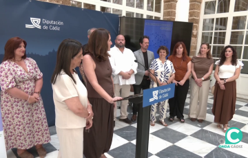 Un momento del acto celebrado este jueves en el Palacio Provincial 