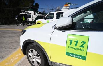 Vehículo de 112 en una imagen de archivo