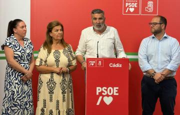El vicesecretario general del PSOE en Cádiz, Javier Pizarro.