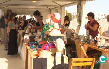 Imagen de la zona Pop-Up del festival 