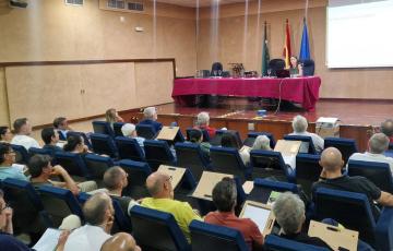 Una de los momentos de la cita que se desarrolló en el Centro de Prevención de Riesgos Laborales de Cádiz