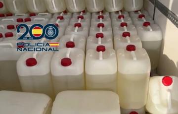 Género incautado en las acciones policiales