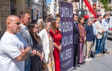 Un momento de la convocatoria en la plaza de San Juan de Dios