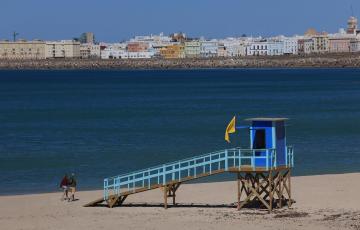Torreta de  vigilancia en Santa María del Mar