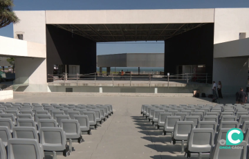 Imagen del Teatro en el parque Genovés en una iamgen recciente
