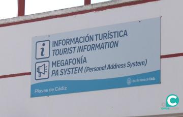 Una imagen del módulo central de la playa Victoria.