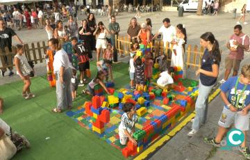 Una imagen de la fiesta en la plaza de la Catedral.