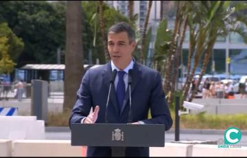 El presidente del Gobierno, Pedro Sánchez 