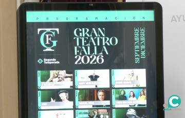 Programación de otoño del Gran Teatro Falla