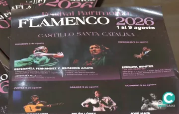 Una foto del cartel de la  XI edición del Festival Patrimonio Flamenco