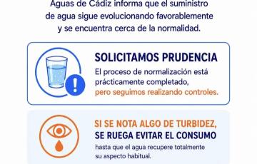 Anuncio de Aguas de Cádiz