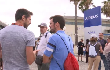 Imagen de archico huelga Airbus
