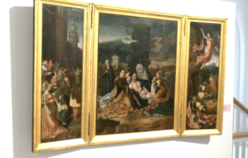El Museo Provincial inaugura la exposición 'Nexos. Del lienzo al objeto'.