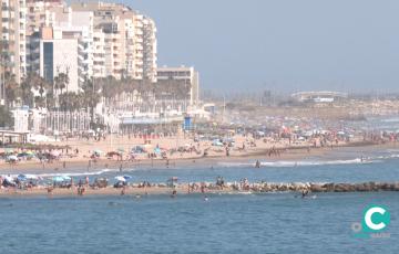 Una imagen de las playas de Cádiz.