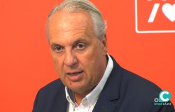 Juan Carlos Ruiz Boix durante la rueda de prensa.