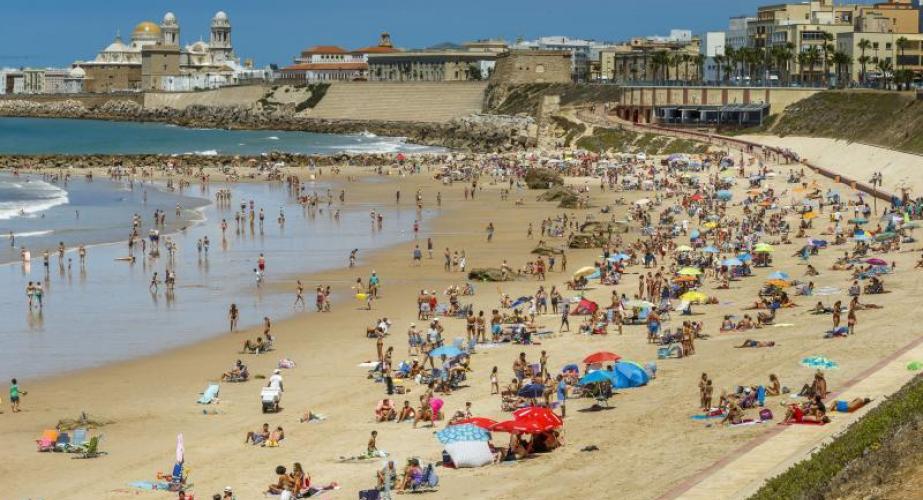Ruta saludable por el borde marítimo de cádiz