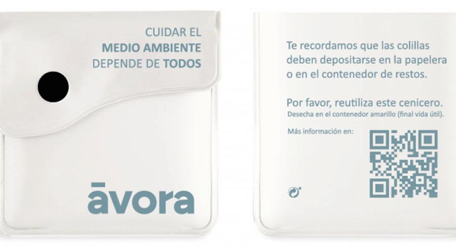 Cenicero reutilizable