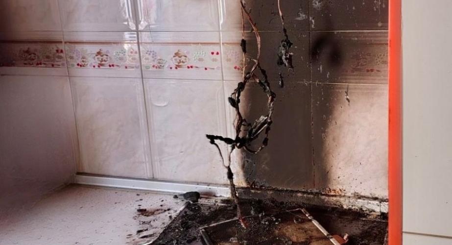 Estado en que quedó el foco del siniestro