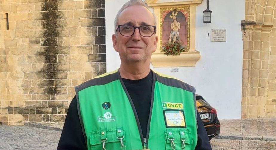 El vendedor que ha llevado la suerte a Jerez de la Frontera