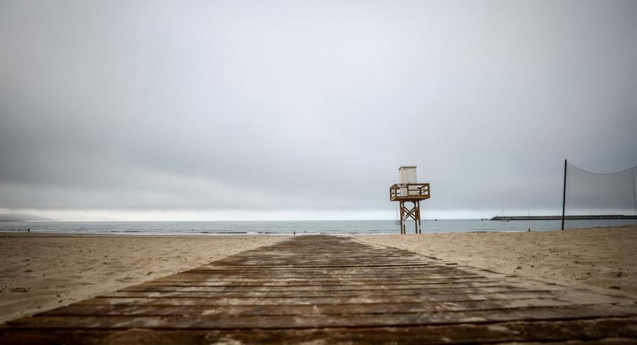  Imagen de archivo de la playa del Carmen en Barbate 