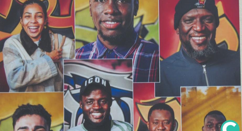 Una de las obras de la exposición